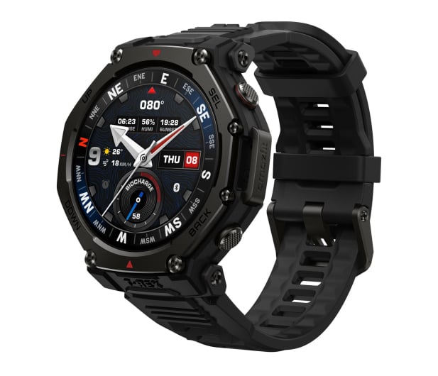 Amazfit T-Rex 3 48mm Pro czarny - 1361213 - zdjęcie